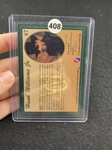 Hank Williams Jr. Hand Signed Authentic Autograph - 2