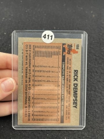 Rick Dempsey Hand Signed Authentic Autograph - 2