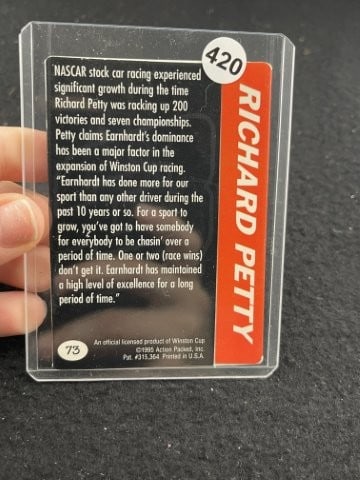 Richard Petty Hand Signed Authentic Autograph - 2