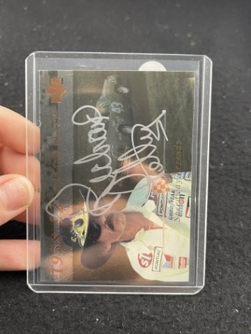 Richard Petty Hand Signed Authentic Autograph: KEY WORDS: INDIAN ARTIFACT ARTIFACTS ARROWHEAD ARROWHEADS NATIVE AMERICAN MISSISSIPPIAN QUAPAW CADDO POTTERY COINS MORGAN DOLLAR PEACE DOLLAR SILVER COINS. All coins have been Sigma tested for authent