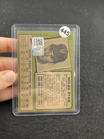 Nolan Ryan Hand Signed Authentic Autograph - 2