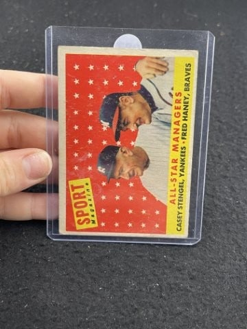 Topps All-Stars Managers Baseball Check List: KEY WORDS: INDIAN ARTIFACT ARTIFACTS ARROWHEAD ARROWHEADS NATIVE AMERICAN MISSISSIPPIAN QUAPAW CADDO POTTERY COINS MORGAN DOLLAR PEACE DOLLAR SILVER COINS. All coins have been Sigma tested for authent