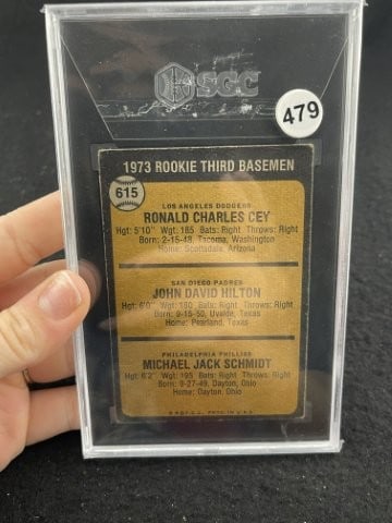 1973 Topps Mike Schmidt Baseball Card - 2