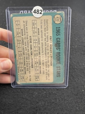 Steve Carlton Hand Signed Authentic Autograph - 2