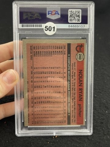 Nolan Ryan Hand Signed Authentic Autograph - 2