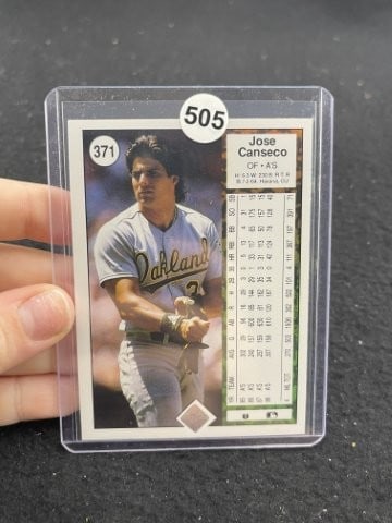 Jose Canseco Hand Signed Authentic Autograph - 2