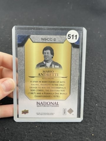 Mario Andretti Hand Signed Authentic Autograph - 2