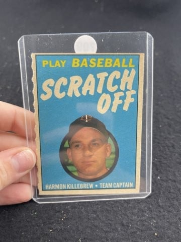 Harmon Killebrew Scratch Off Baseball Card (1 of 2)