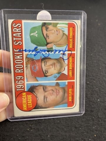 Rollie Fingers Hand Signed Authentic Autograph: KEY WORDS: INDIAN ARTIFACT ARTIFACTS ARROWHEAD ARROWHEADS NATIVE AMERICAN MISSISSIPPIAN QUAPAW CADDO POTTERY COINS MORGAN DOLLAR PEACE DOLLAR SILVER COINS. All coins have been Sigma tested for