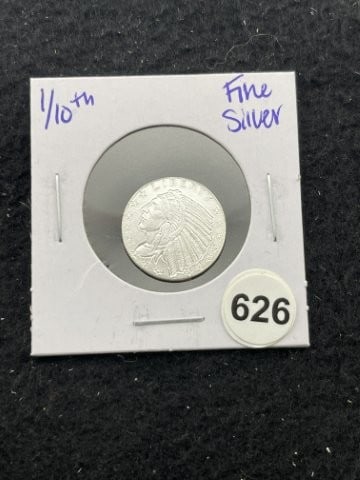 1/10th Fine Silver Coin