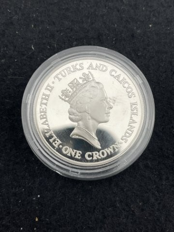 .925 Fine Silver Coin: KEY WORDS: INDIAN ARTIFACT ARTIFACTS ARROWHEAD ARROWHEADS NATIVE AMERICAN MISSISSIPPIAN QUAPAW CADDO POTTERY COINS MORGAN DOLLAR PEACE DOLLAR SILVER COINS. All coins have been Sigma tested for authent