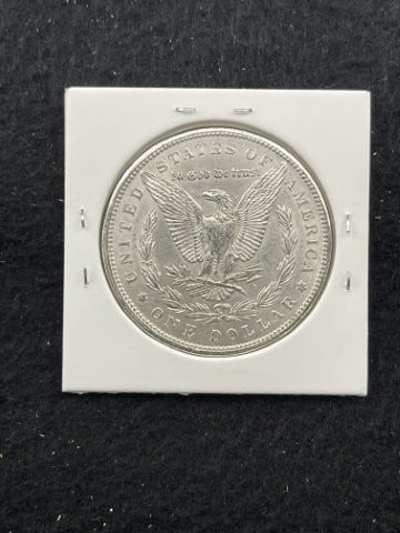 1900 UNC Morgan Silver Dollar Coin - 2