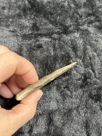 Triangle Indian Artifact Arrowhead - 3