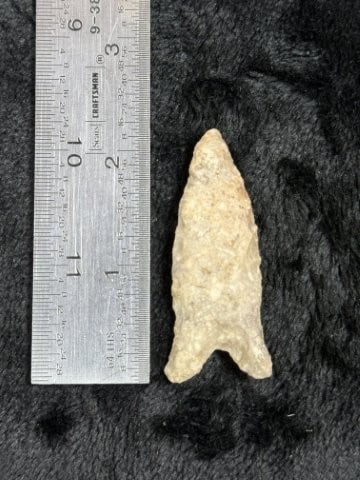 Arrow Point Indian Artifact Arrowhead: KEY WORDS: INDIAN ARTIFACT ARTIFACTS ARROWHEAD ARROWHEADS NATIVE AMERICAN MISSISSIPPIAN QUAPAW CADDO POTTERY COINS MORGAN DOLLAR PEACE DOLLAR SILVER COINS. All coins have been Sigma tested for authent