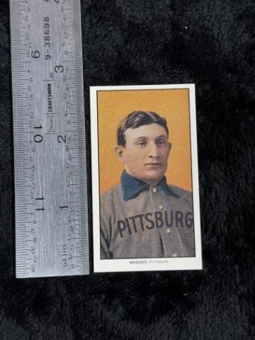 Honus Wagner Tobacco Re-Print Card: KEY WORDS: INDIAN ARTIFACT ARTIFACTS ARROWHEAD ARROWHEADS NATIVE AMERICAN MISSISSIPPIAN QUAPAW CADDO POTTERY COINS MORGAN DOLLAR PEACE DOLLAR SILVER COINS. All coins have been Sigma tested for authent