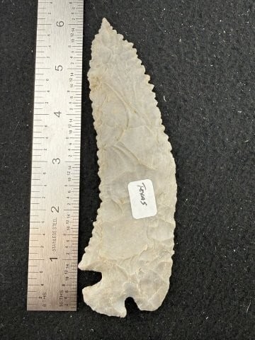Cornertang from Texas Indian Artifact Arrowhead (1 of 3)