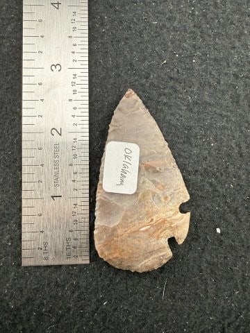 Cornertang from Oklahoma Indian Artifact Arrowhead (1 of 4)