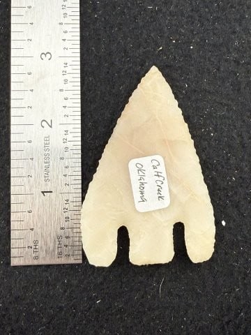 Calf Creek from Oklahoma Indian Artifact Arrowhead (1 of 4)
