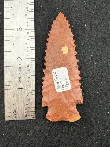 Horse Creek Pine Tree from Tennessee Indian Artifact Arrowhead: KEY WORDS: INDIAN ARTIFACT ARTIFACTS ARROWHEAD ARROWHEADS NATIVE AMERICAN MISSISSIPPIAN QUAPAW CADDO POTTERY COINS MORGAN DOLLAR PEACE DOLLAR SILVER COINS. All coins have been Sigma tested for authent