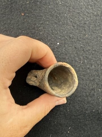 Trade Pipe Indian Artifact Arrowhead - 3