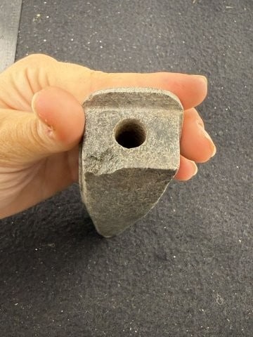 Hawk Effigy Stone Pipe Indian Artifact Arrowhead - 5