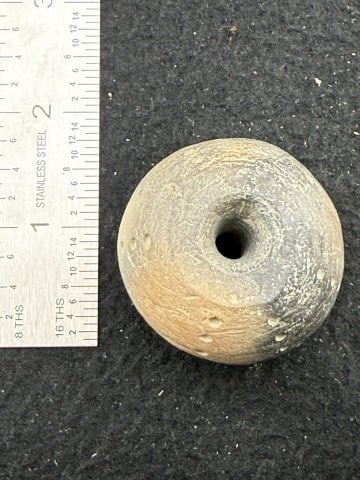 Pottery Bead Indian Artifact Arrowhead (1 of 3)