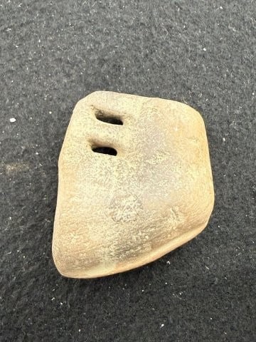 Pottery Pipe Indian Artifact Arrowhead - 2