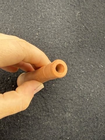 Pottery Pipe Indian Artifact Arrowhead - 3