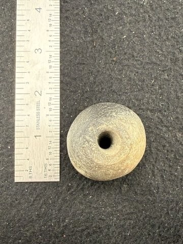 Pottery Bead Indian Artifact Arrowhead (1 of 4)