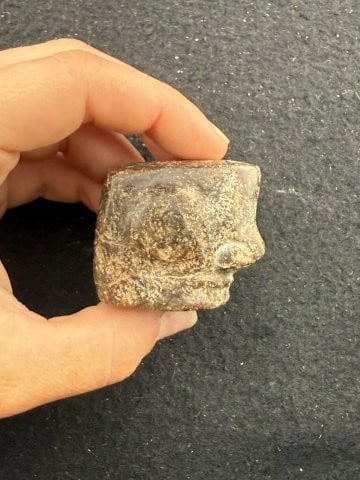 Face Effigy Indian Artifact Arrowhead - 3