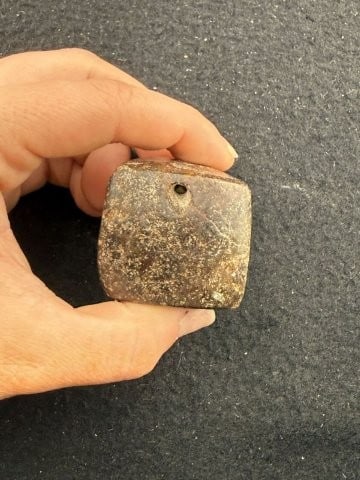 Face Effigy Indian Artifact Arrowhead - 5