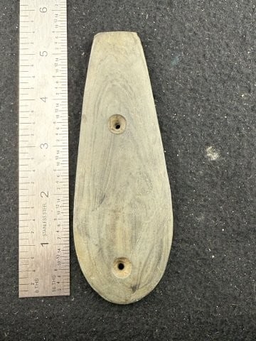Gorget Indian Artifact Arrowhead (1 of 5)