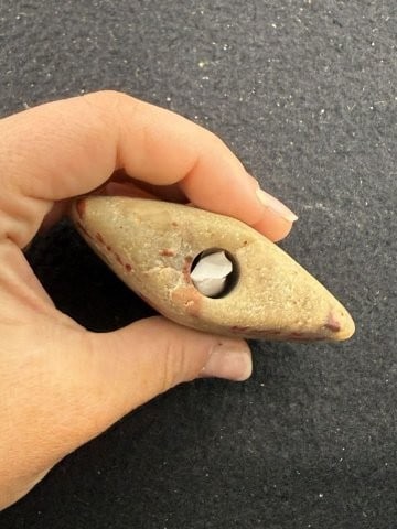 Bannerstone Indian Artifact Arrowhead - 4