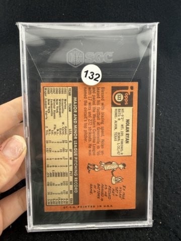 1969 Topps Nolan Ryan Baseball Card - 2