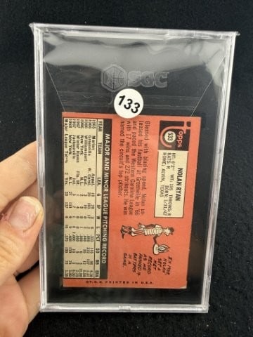 1969 Topps Nolan Ryan Baseball Card - 2