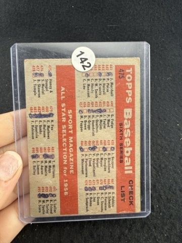 All-Star Managers Baseball Card - 2