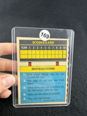 Tom Seaver Scratch Off Card - 2