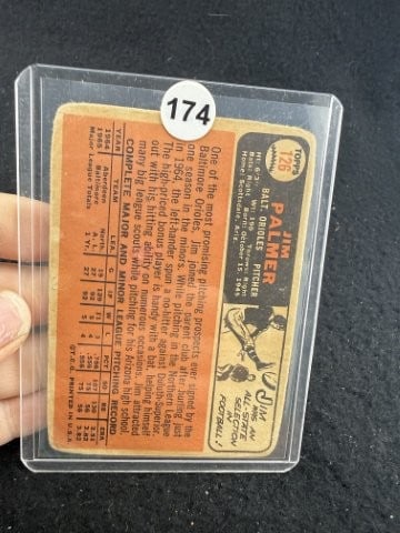 Jim Palmer Hand Signed Authentic Autograph - 2