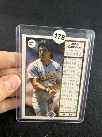 Jose Canseco Hand Signed Authentic Autograph - 2