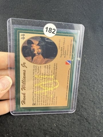 Hank Williams Jr. Hand Signed Authentic Autograph - 2