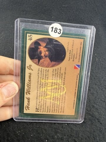 Hank Williams Jr. Hand Signed Authentic Autograph - 2