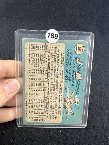 Juan Marichal Hand Signed Authentic Autograph - 2