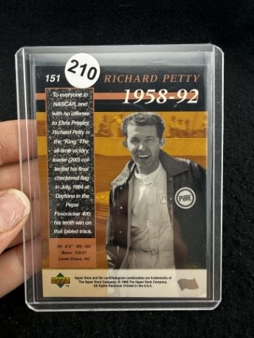 Richard Petty Hand Signed Authentic Autograph - 2