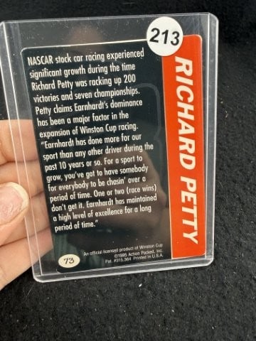 Richard Petty Hand Signed Authentic Autograph - 2