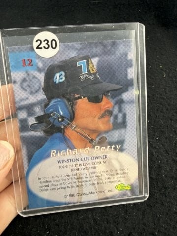 Richard Petty Hand Signed Authentic Autograph - 2