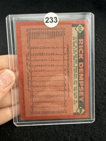 Rick Dempsey Hand Signed Authentic Autograph - 2