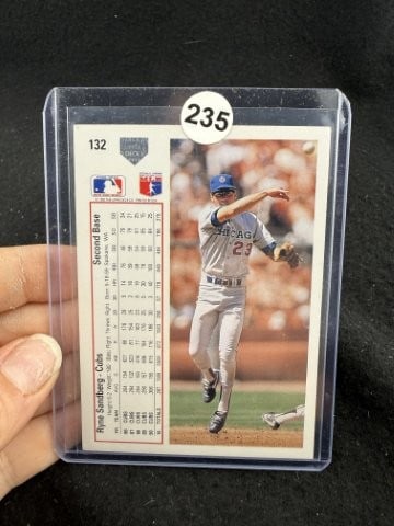 Ryne Sandberg Hand Signed Authentic Autograph - 2