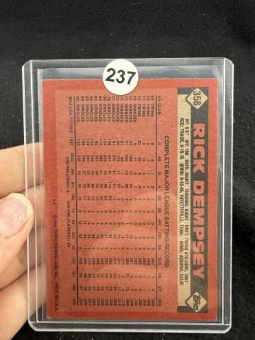 Rick Dempsey Hand Signed Authentic Autograph - 2