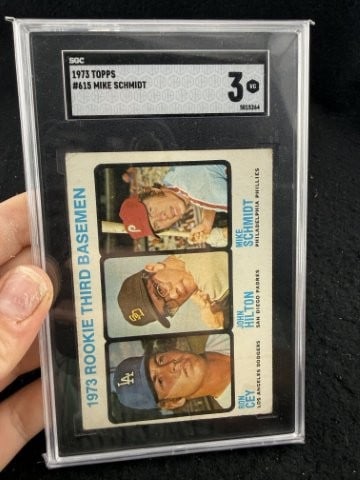 1973 Topps Mike Schmidt Baseball Card: KEY WORDS: INDIAN ARTIFACT ARTIFACTS ARROWHEAD ARROWHEADS NATIVE AMERICAN MISSISSIPPIAN QUAPAW CADDO POTTERY COINS MORGAN DOLLAR PEACE DOLLAR SILVER COINS. All coins have been Sigma tested for authent