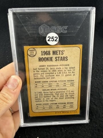 1968 Topps Nolan Ryan Baseball Card - 2